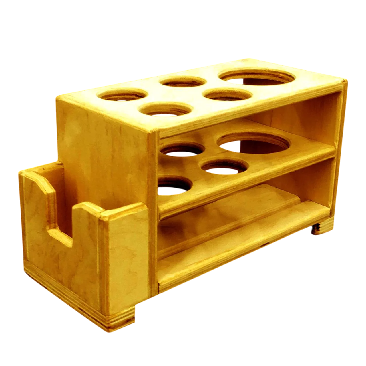 Органайзер для зубных щеток из дерева Маракеш Карри (ОЗП-000103)