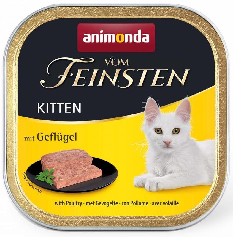 Корм влажный для котят Animonda Vom Feinsten Kitten with Poultry 100 г (1830807821)