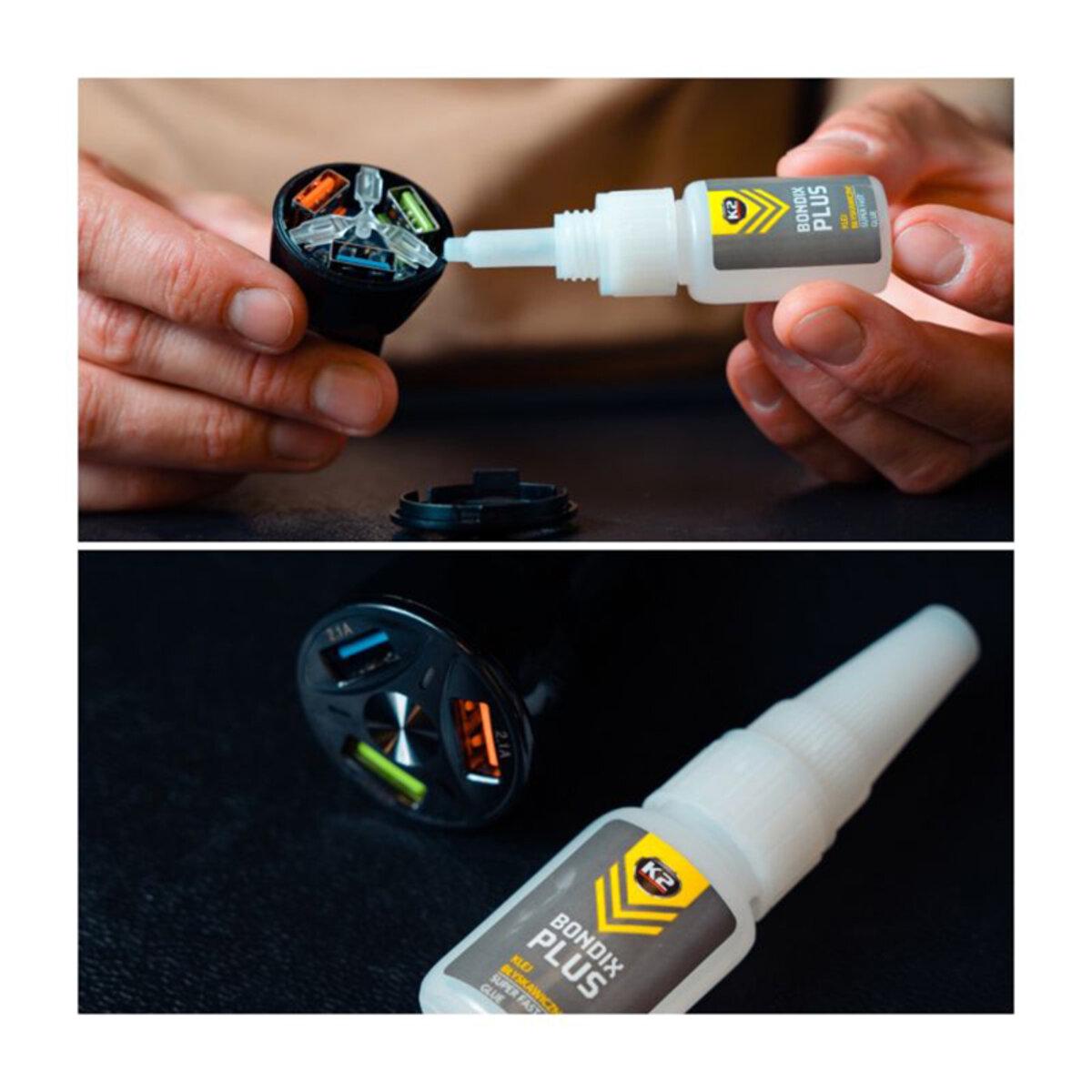 Суперклей K2 BONDIX PLUS 15 сек 10 г - фото 4
