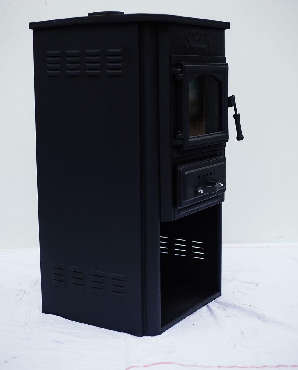 Піч на дровах для конвекційного опалення Spin EKONOMIK 9 кВт Чорний (CNT00007712) - фото 3 Піч на дровах для конвекційного опалення Spin EKONOMIK 9 кВт Чорний (CNT00007712) - фото 3