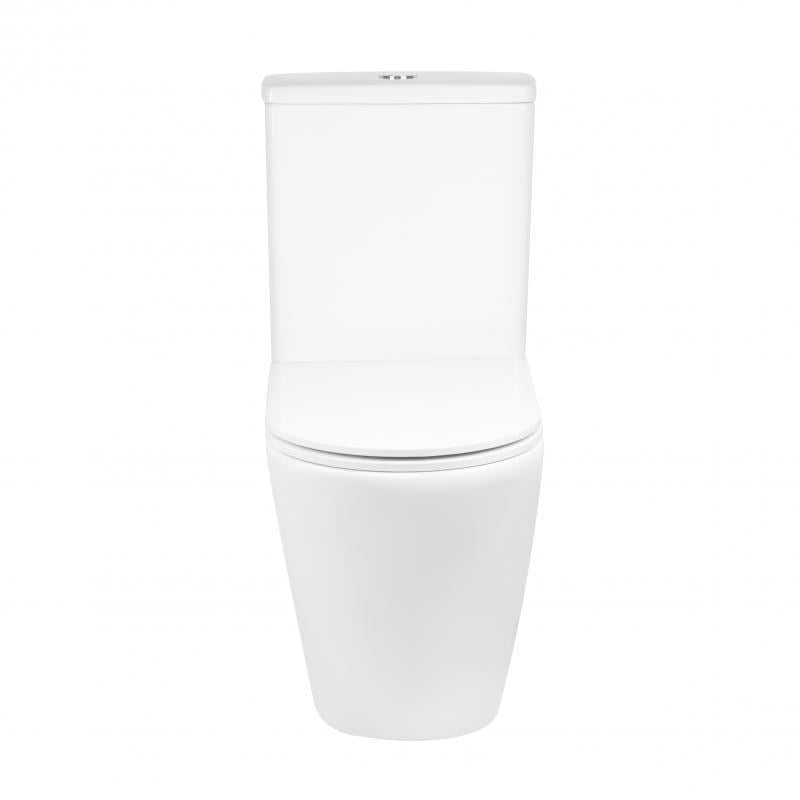 Унитаз-компакт Qtap Robin Ultra Quiet безободочный с сиденьем Soft-close QT13222128AUQ1W (SD00051949) - фото 2 Унитаз-компакт Qtap Robin Ultra Quiet безободочный с сиденьем Soft-close QT13222128AUQ1W (SD00051949) - фото 2