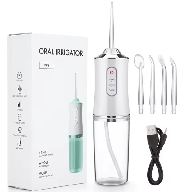 Ирригатор Oral Irrigator S3J2 200 мл 1500 мА·ч IPX7 3 режима Белый (PH00600)
