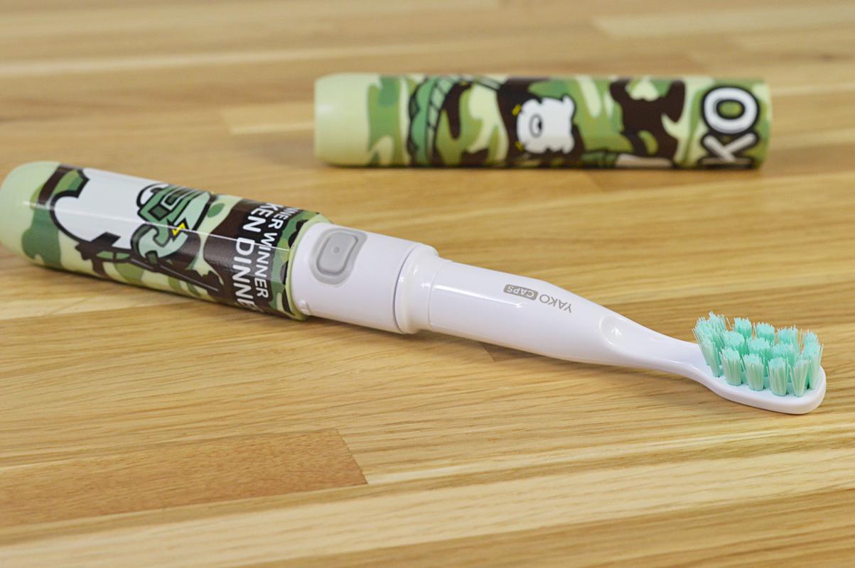 Электрическая зубная щетка YAKO A1 Camo Зеленый - фото 4