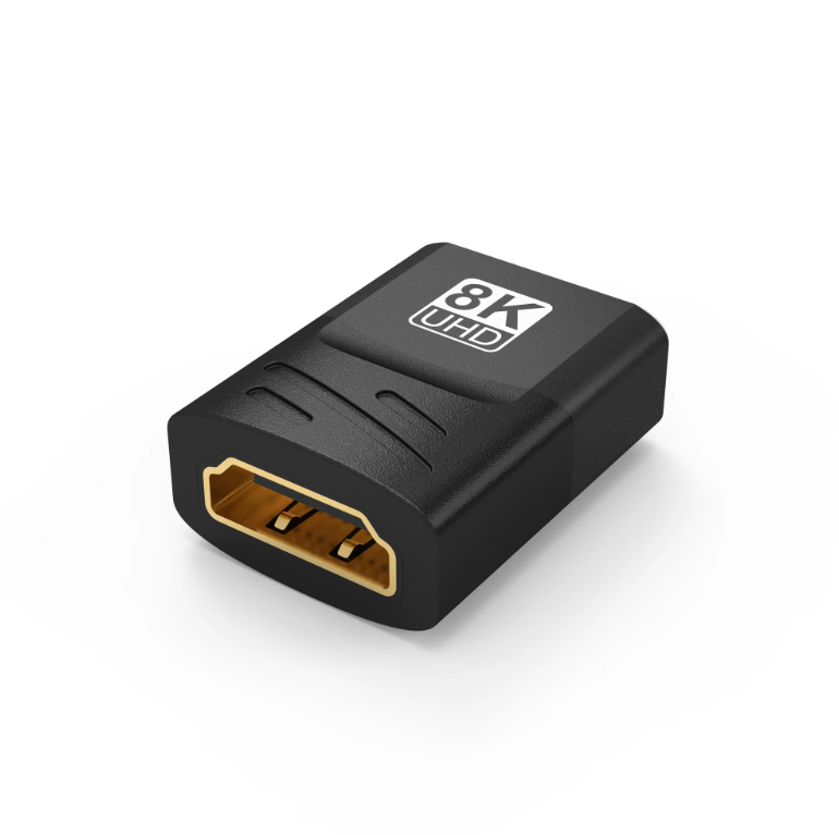 Переходник для удлинения кабеля HDMI F to HDMI F 8K 8K60hz 4K 120/144hz HDMI2,1 Black (500561)
