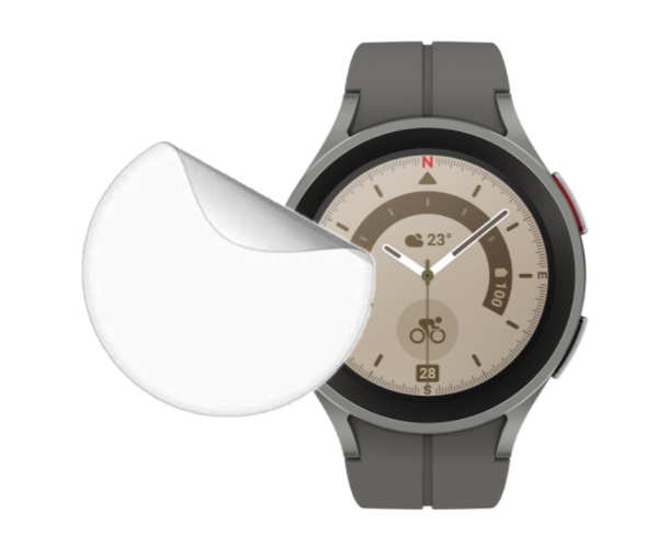 Пленка противоударная гидрогелевая Hydrogel Film для Samsung Galaxy Watch 5 Pro 45 мм Transparent