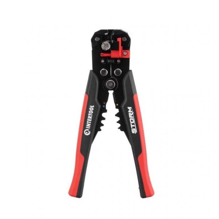 Съемник изоляции автоматический Intertool HT-7024 с набором обжимных клемм.