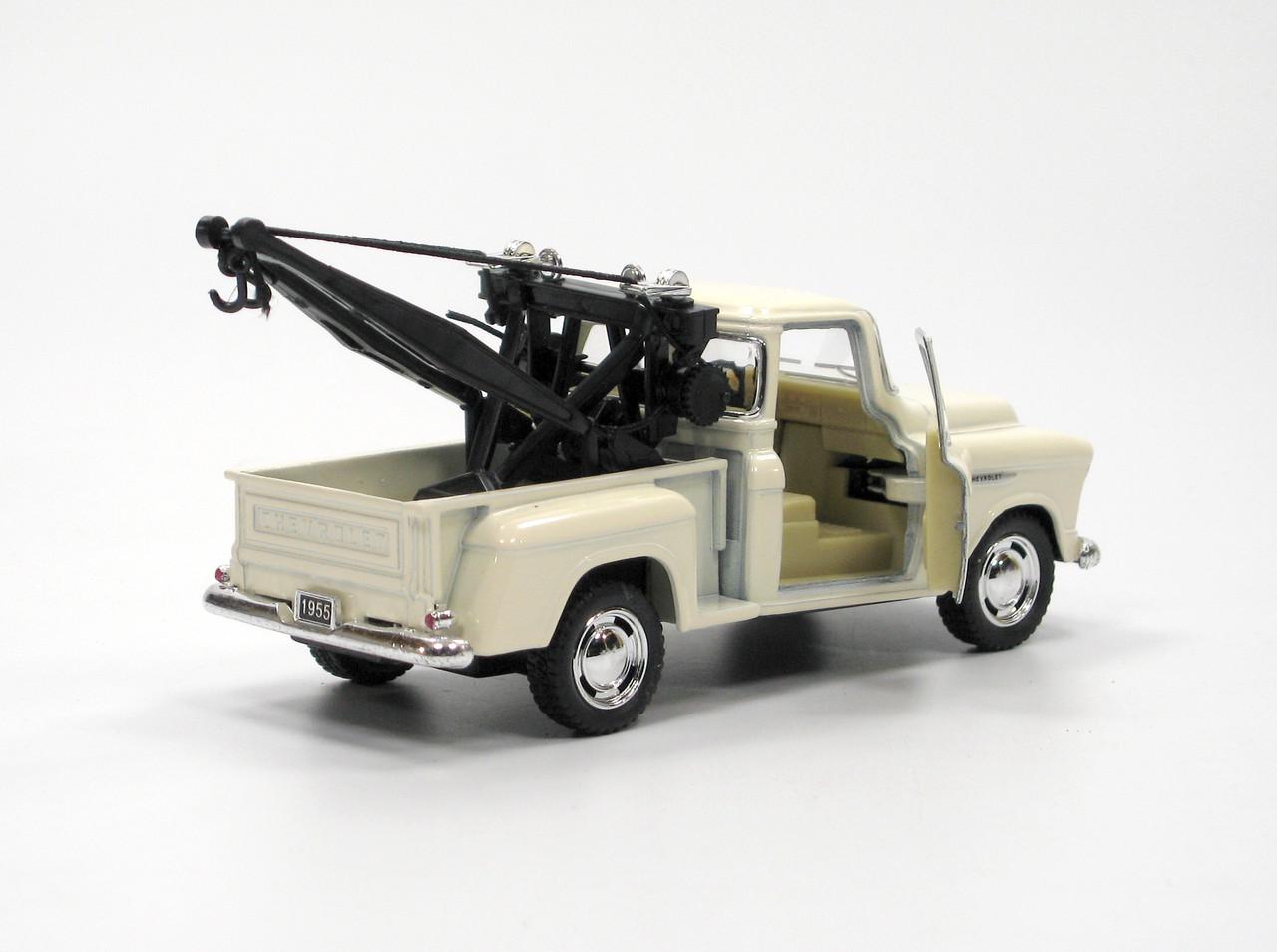 Машинка Kinsmart металлическая Chevy 3100 Stepside Tow Truck 1955 (KT5378W) - фото 6 Машинка Kinsmart металлическая Chevy 3100 Stepside Tow Truck 1955 (KT5378W) - фото 6