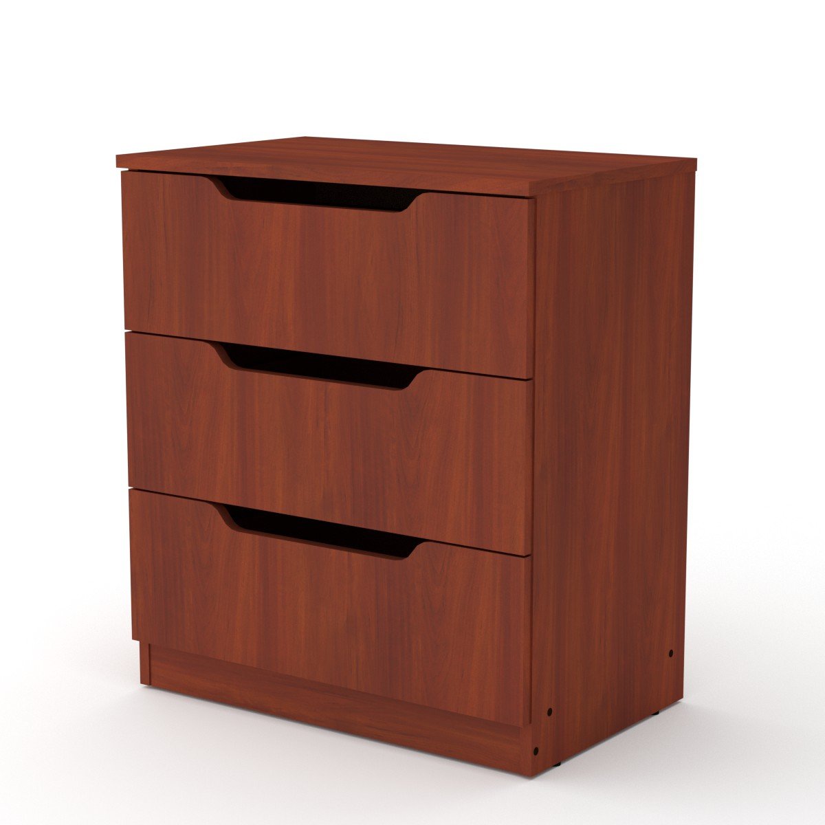 Комод для дома с выдвижными ящиками Компанит 3М 61х38х69 см Яблоня (1670180) - фото 1