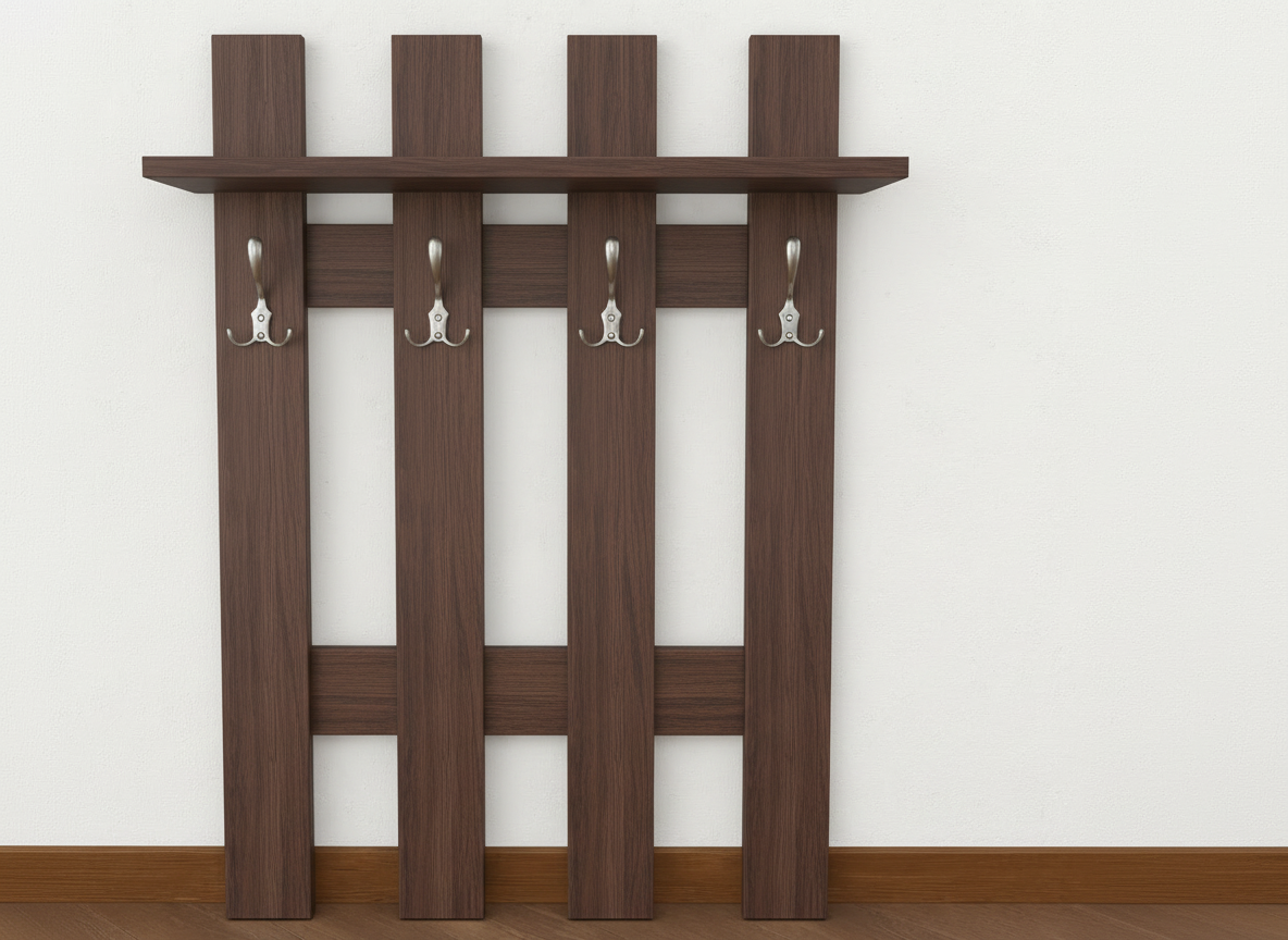 Вішалка настінна в передпокій ВН-1 Венге Магія (33388404) Вішалка настінна в передпокій ВН-1 Венге Магія (33388404)