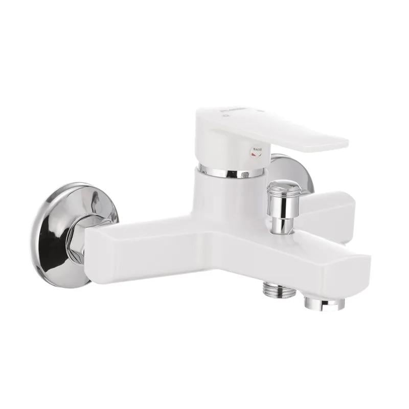 Смеситель для ванны PLAMIX OSCAR-009 без шланга/лейки White (PM0025) Смеситель для ванны PLAMIX OSCAR-009 без шланга/лейки White (PM0025)