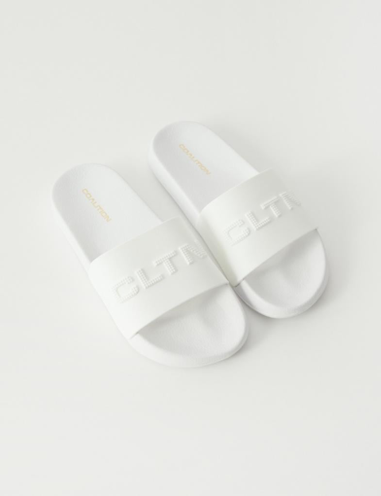 Шлепанцы женские для бассейна Diverse CLTN GRL II р. 36 Белый (5905384013170)