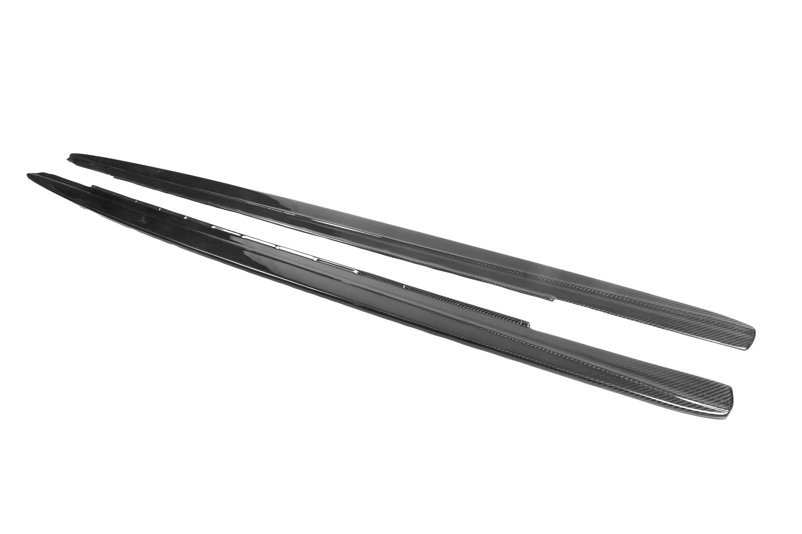 Накладки на пороги V2 для M-Sport/M5 2017-2020 DDCarbon для BMW 5 серия G30/G31 2017-2023 натуральный карбон (137154) Накладки на пороги V2 для M-Sport/M5 2017-2020 DDCarbon для BMW 5 серия G30/G31 2017-2023 натуральный карбон (137154)