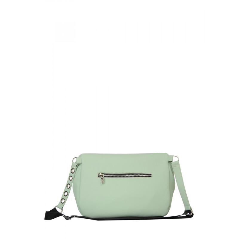 Женская сумка Sambag Milano SZS 25x20x10 см Мятный - фото 4