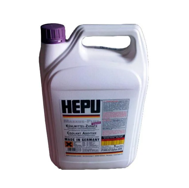 Антифриз концентрат HEPU G12+ 5 л (2196)