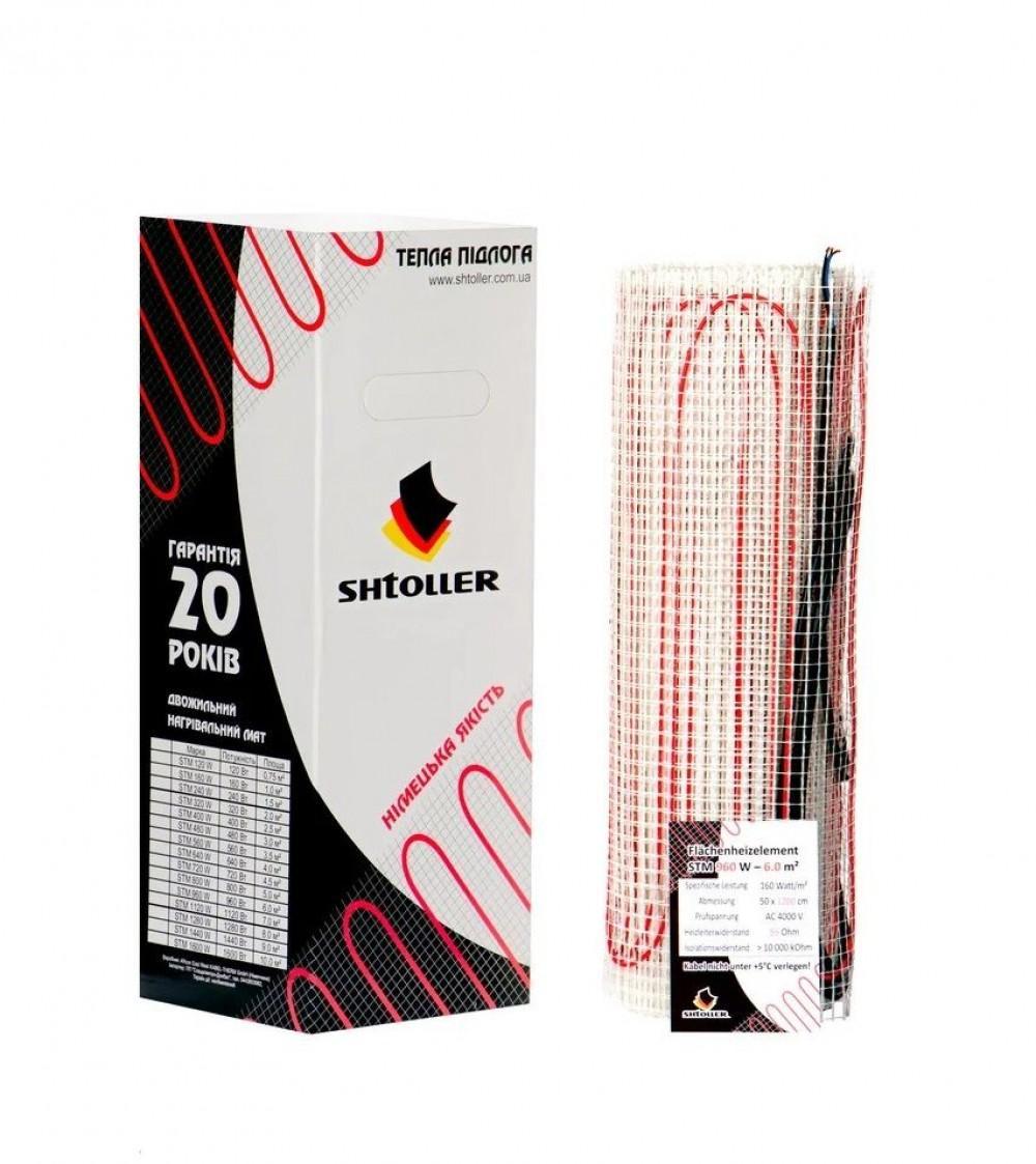 Нагрівальний мат теплої підлоги Shtoller SH-EC 2145 4,5 м²