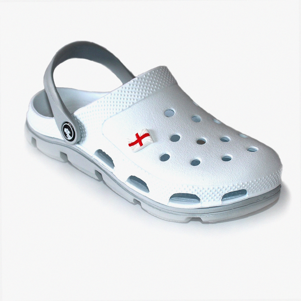 Сабо мужские Jose Amorales р. 46 Белый/Серый (116114-46)