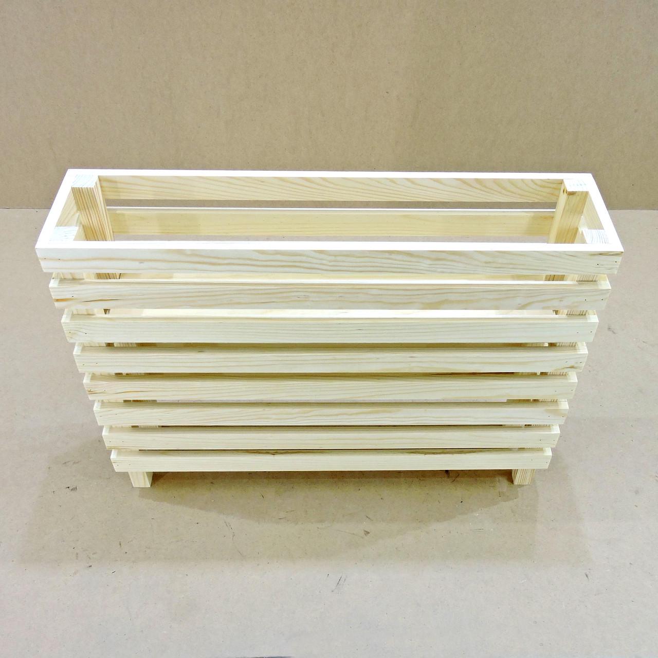 Кашпо на стійці з дерева Лахольм 75х22х55 см Бланже (КШС-7522551201) - фото 5 Кашпо на стійці з дерева Лахольм 75х22х55 см Бланже (КШС-7522551201) - фото 5