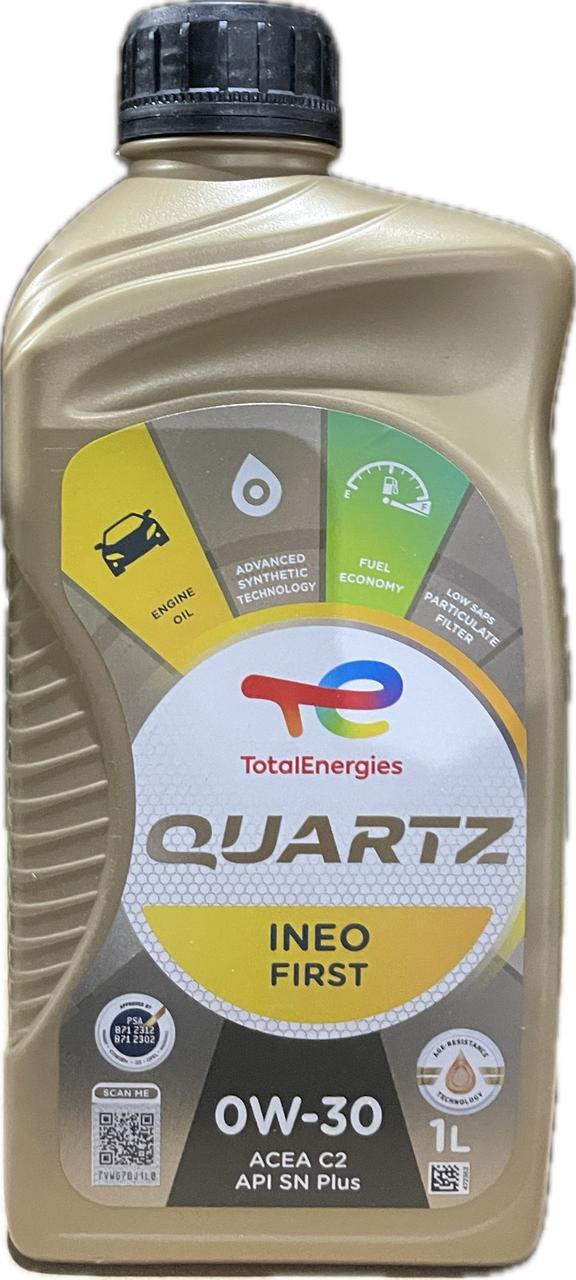Моторное масло Total Quartz INEO FIRST 0W-30 1 л (214179)