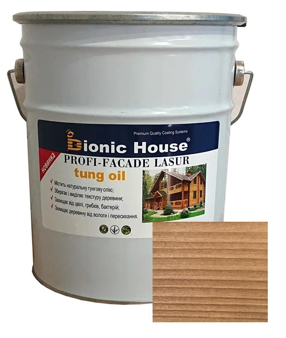 Фасадна фарба-просочення для дерева Bionic House з тунговою олією 10 л Клен (18815365) - фото 1
