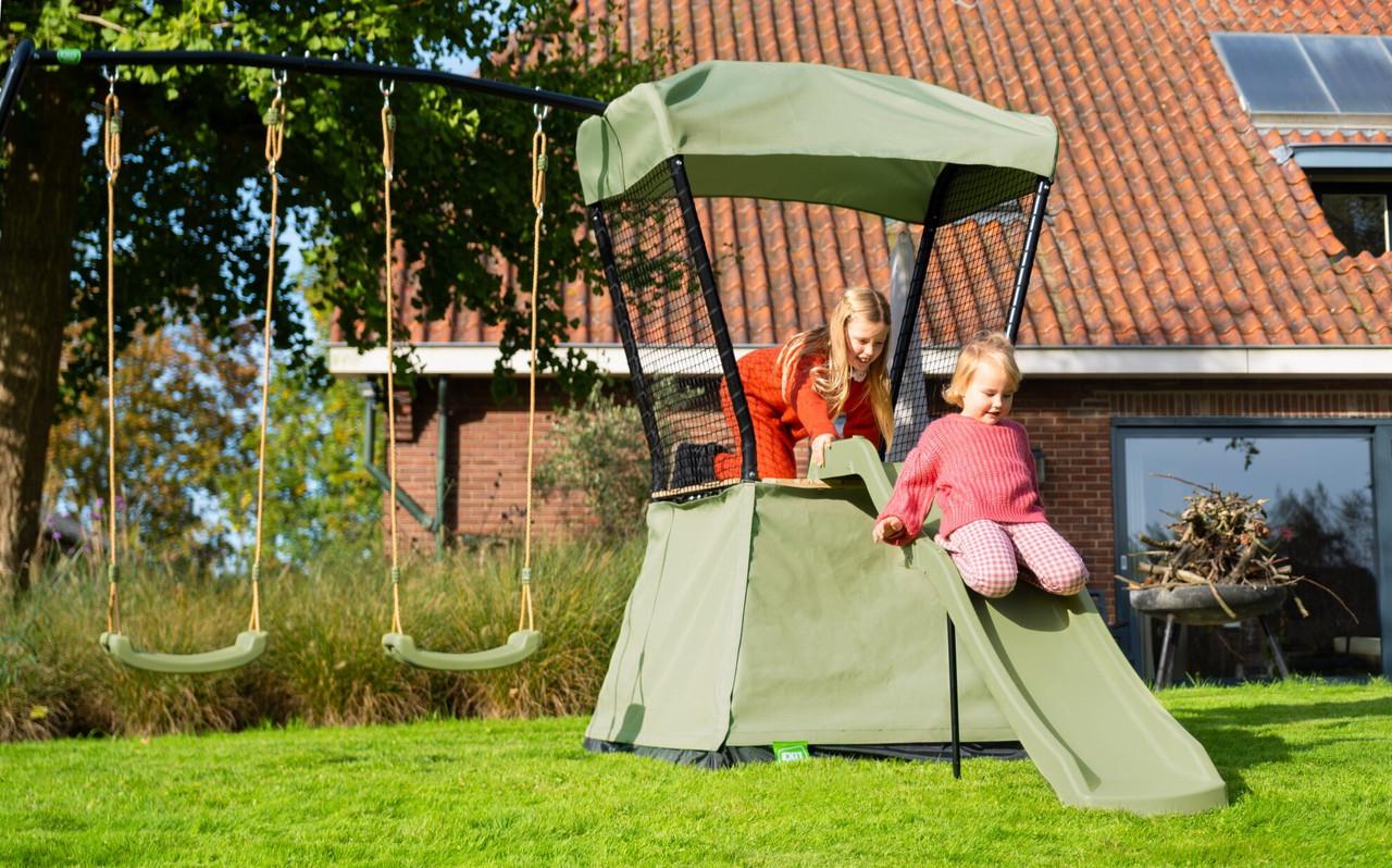 Майданчик ігровий Exit Ivy з гіркою та гойдалками (2654930160) - фото 2 Майданчик ігровий Exit Ivy з гіркою та гойдалками (2654930160) - фото 2