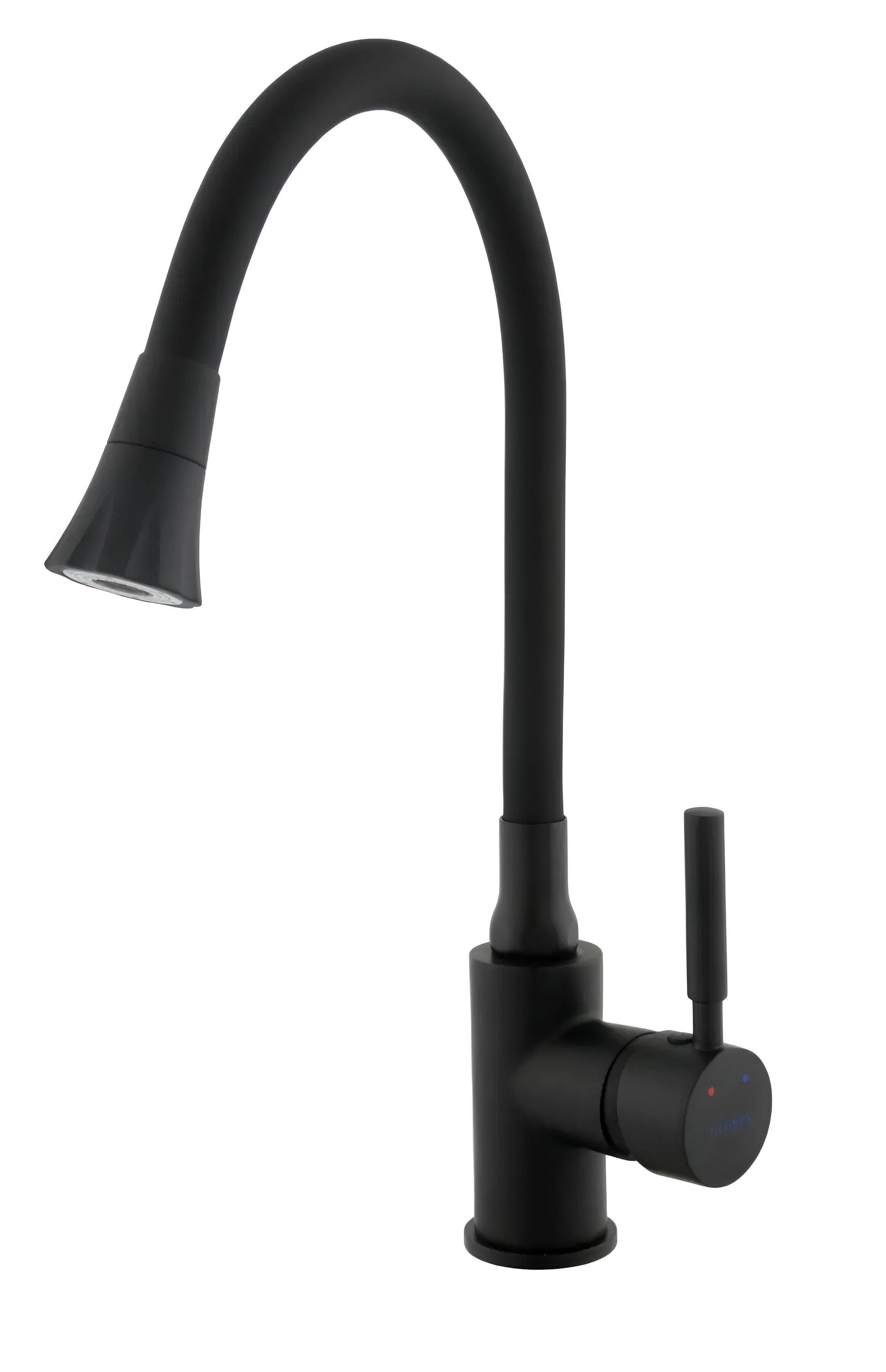 Смеситель кухонный Globus Lux LAZER GLLR-0203SA-BB-B01 (24584789)