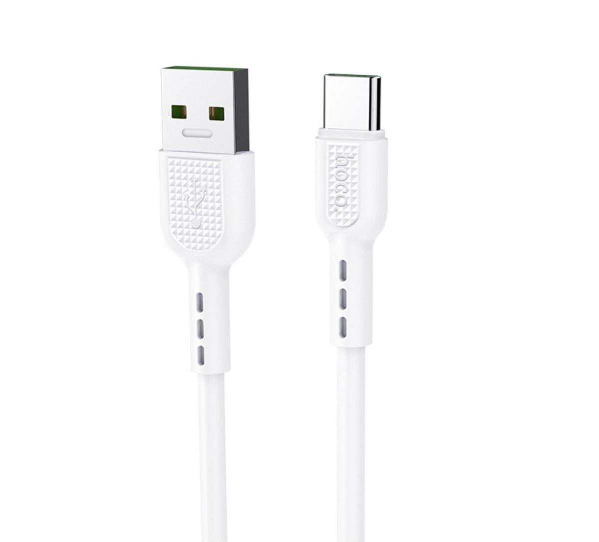 Кабель USB Hoco X33 Type-C 5A Surge White