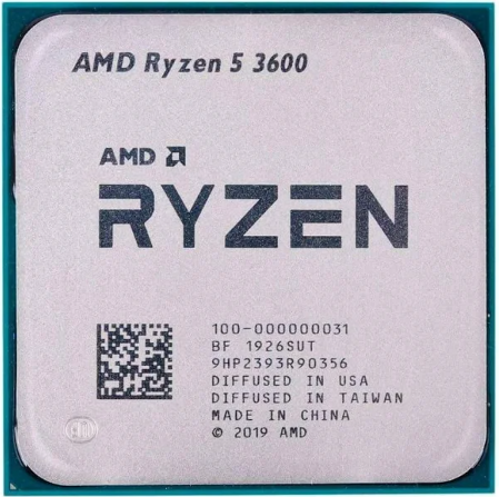 Процессор AMD Ryzen 5 3600 sAM4 Tray (20993303)