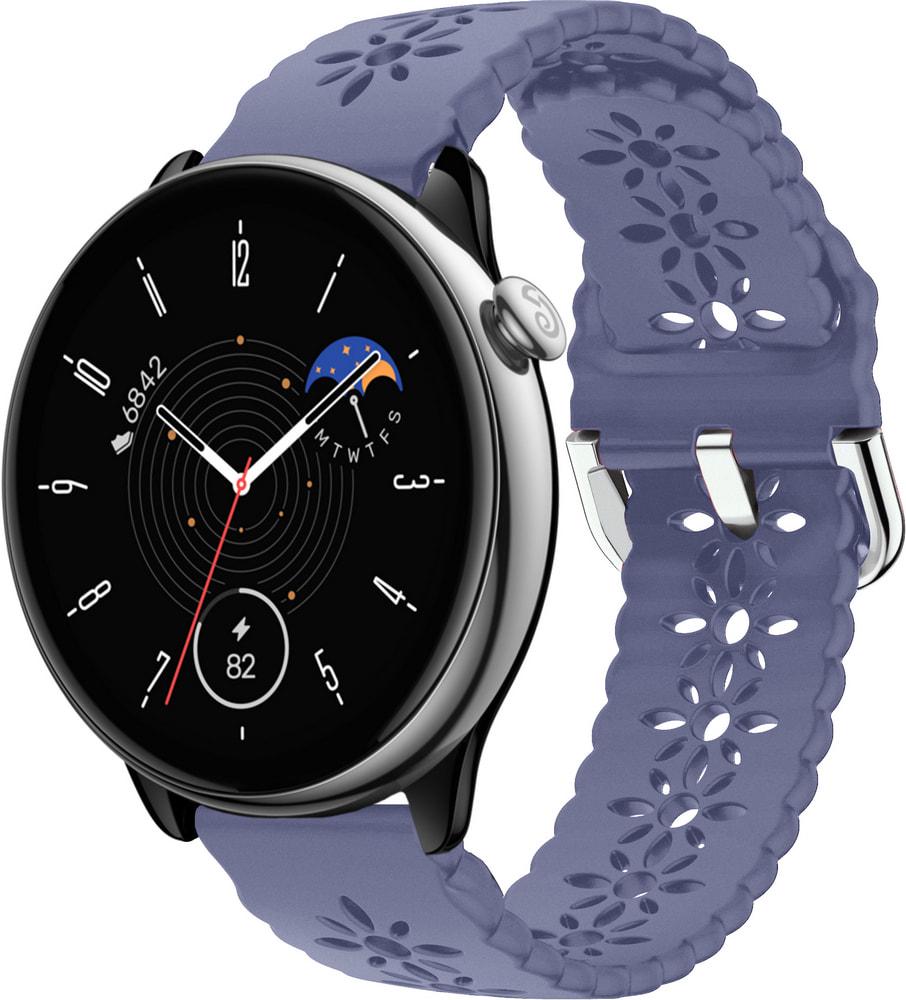 Ремешок Trase для Amazfit GTR Mini Gray Blue (33645-6D)
