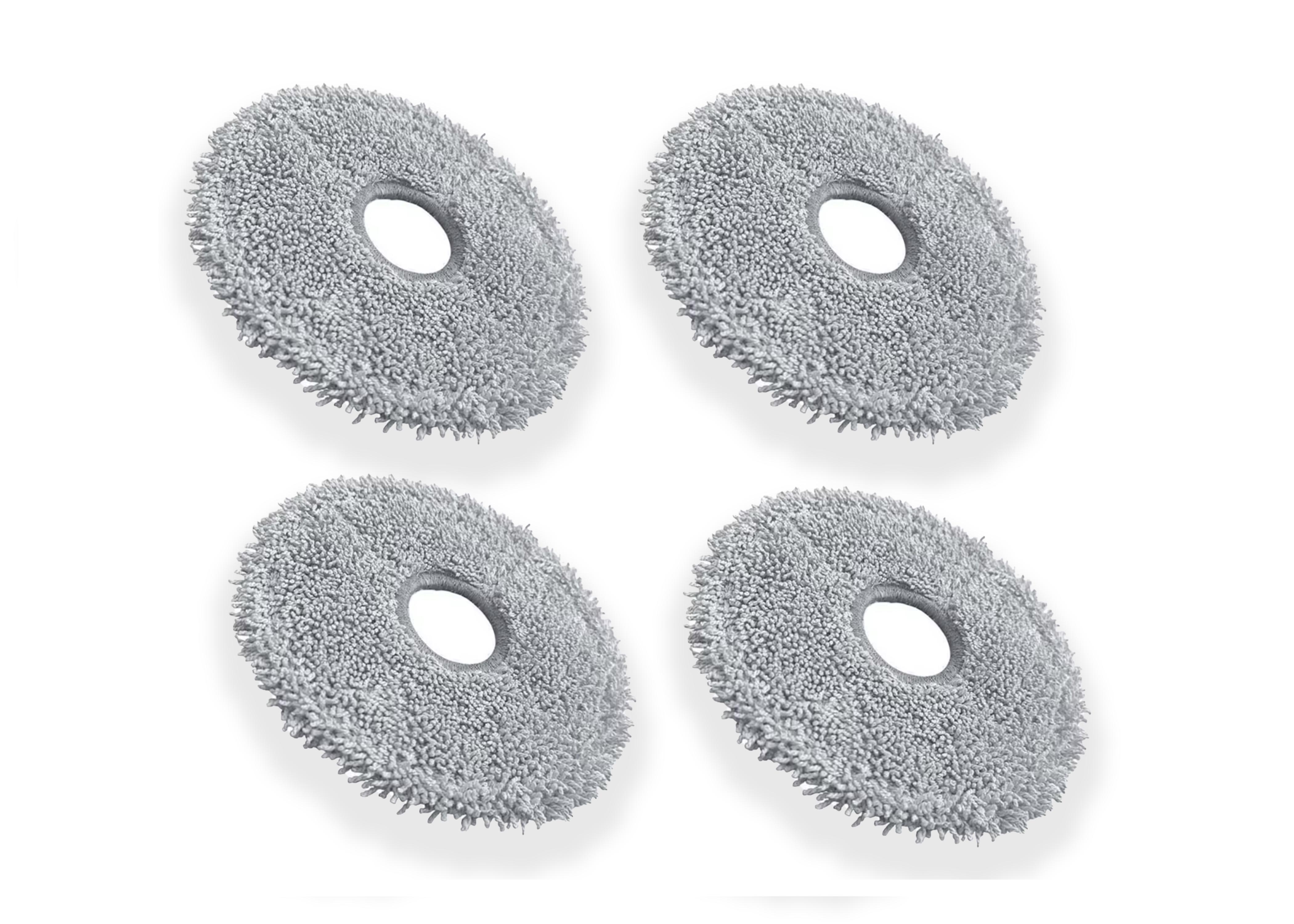 Салфетки для робота-пылесоса Xiaomi S20+/S10 Plus/B108GL/B105/B108CN/B113CN/X10/S10 Plus/L10S Ultra/W10 4 шт.