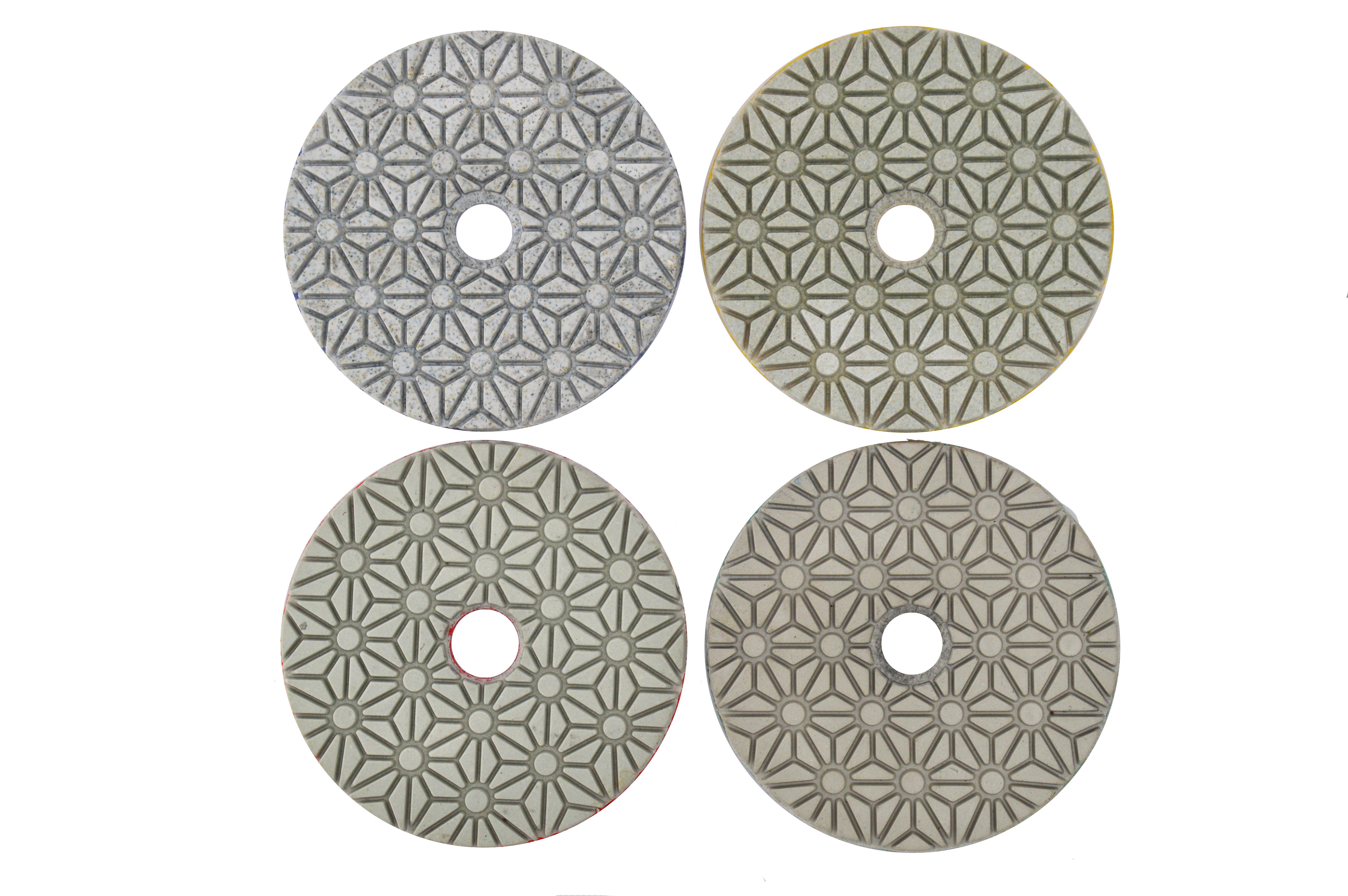 Набір черепашок для плитки 4 кроки 100 мм №1, 2, 3, 4