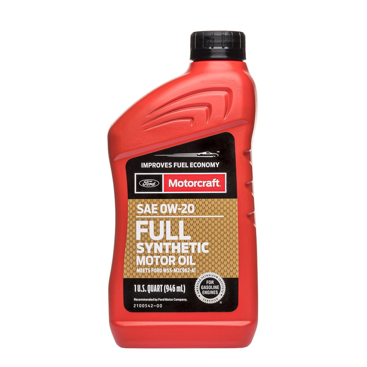 Мастило моторне Ford Motorcraft Full Synthetic Motor Oil 0W-20 0,946 мл (120689)