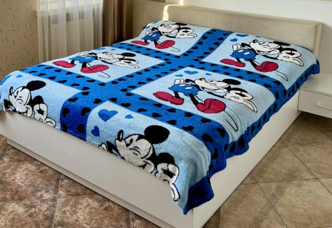 Плед UT Store PD01 Мікі Маус Блакитний (24946626)