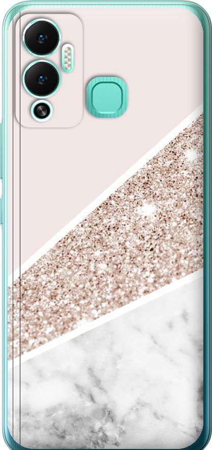 Чехол на Infinix Hot 12 Play Пастельный мрамор (4342u-2759-42517)