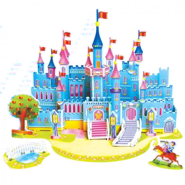 3D Пазл Zalipoo Блакитний палац (589-I) 3D Пазл Zalipoo Блакитний палац (589-I)