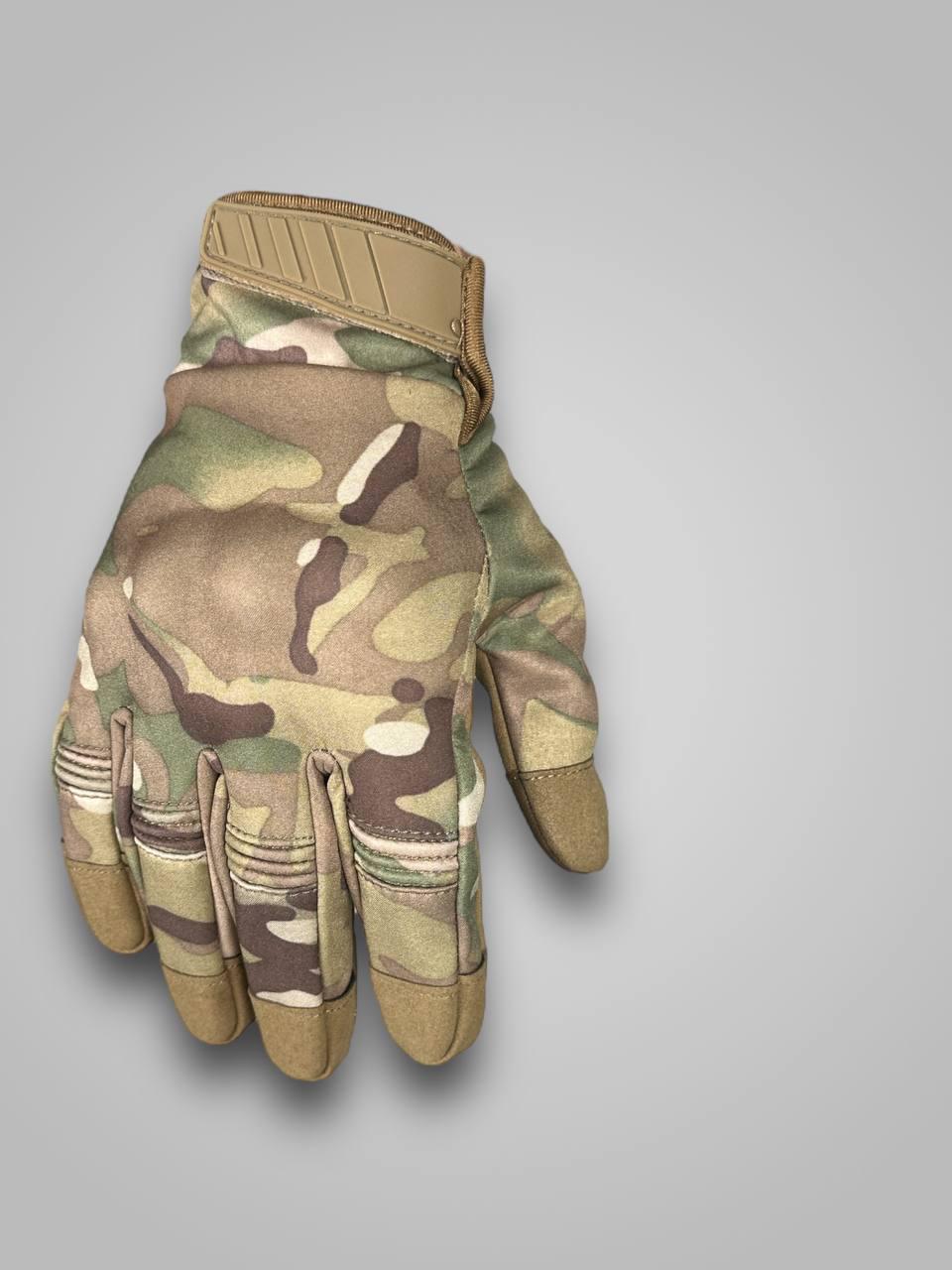 Перчатки Tactical демисезонные L Мультикам (11856276)