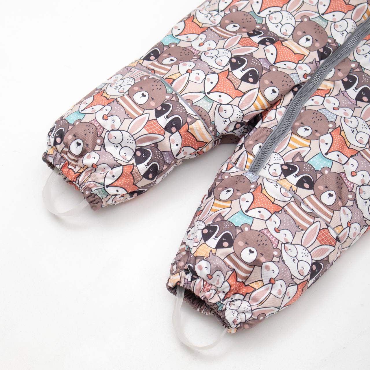 Детский зимний комбинезон с капюшоном DoRechi Аполло Зверята 86 см (21490) - фото 3 Детский зимний комбинезон с капюшоном DoRechi Аполло Зверята 86 см (21490) - фото 3