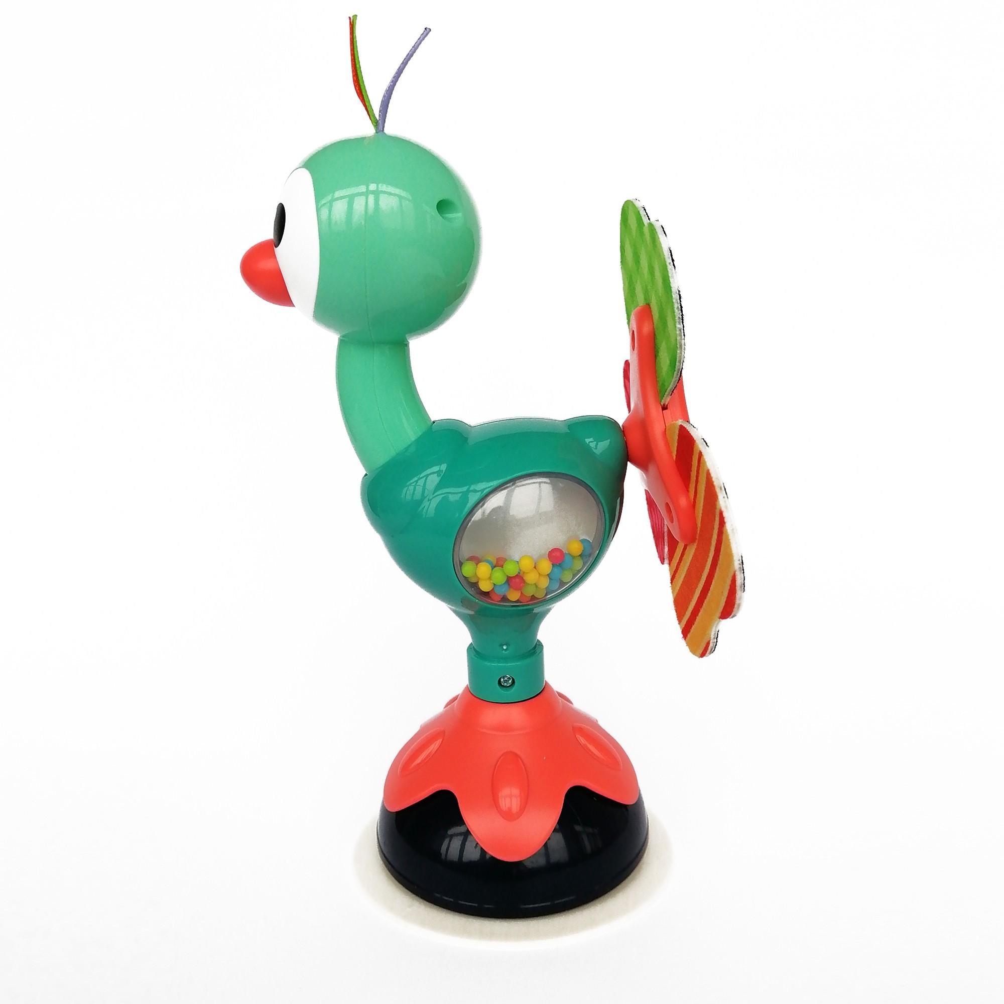 Брязкальце Play Smart Страусятко 23 см на присосі Різнокольоровий (110458STR) - фото 2 Брязкальце Play Smart Страусятко 23 см на присосі Різнокольоровий (110458STR) - фото 2