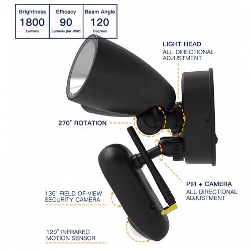 Камера мини внешняя Patrul WIP-C200A Wi-Fi с прожектором (1274225998) - фото 7 Камера мини внешняя Patrul WIP-C200A Wi-Fi с прожектором (1274225998) - фото 7