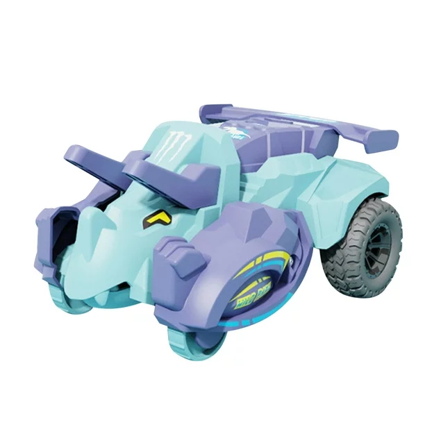 Машинка-динозавр Голубой/Фиолетовый (126)