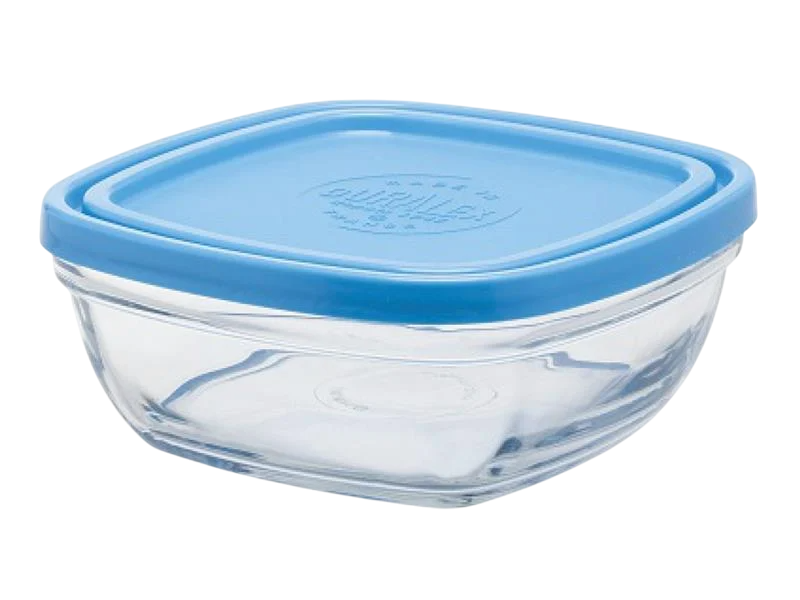 Контейнер Duralex Lys Carre стекло 20х20 см 2 л Прозрачный (611322)