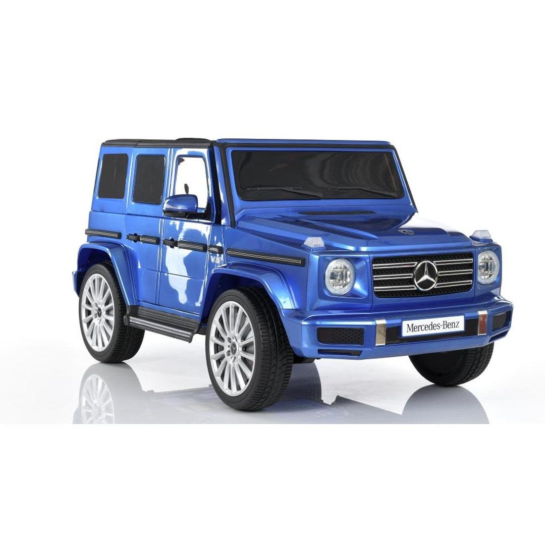 Дитячий електромобіль Bambi Mercedes G-CLASS джип з пультом керування Синій (M 5028EBLRS-4) - фото 3