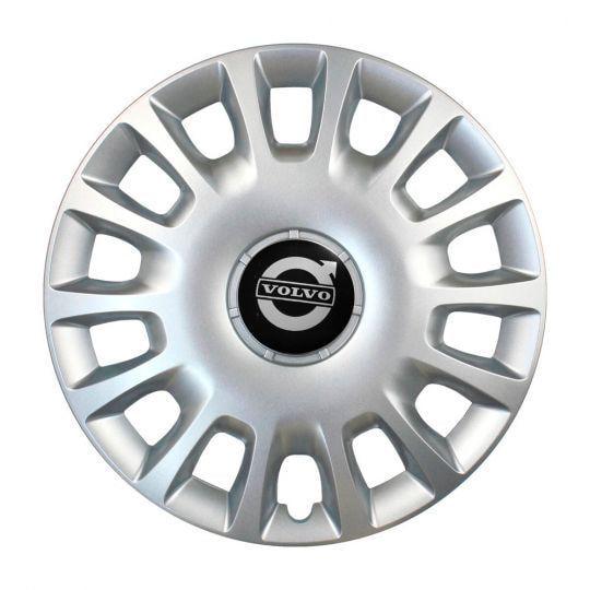 Автомобильные колпаки SKS 214 R14 с логотипом Volvo 4 шт. Серебристый