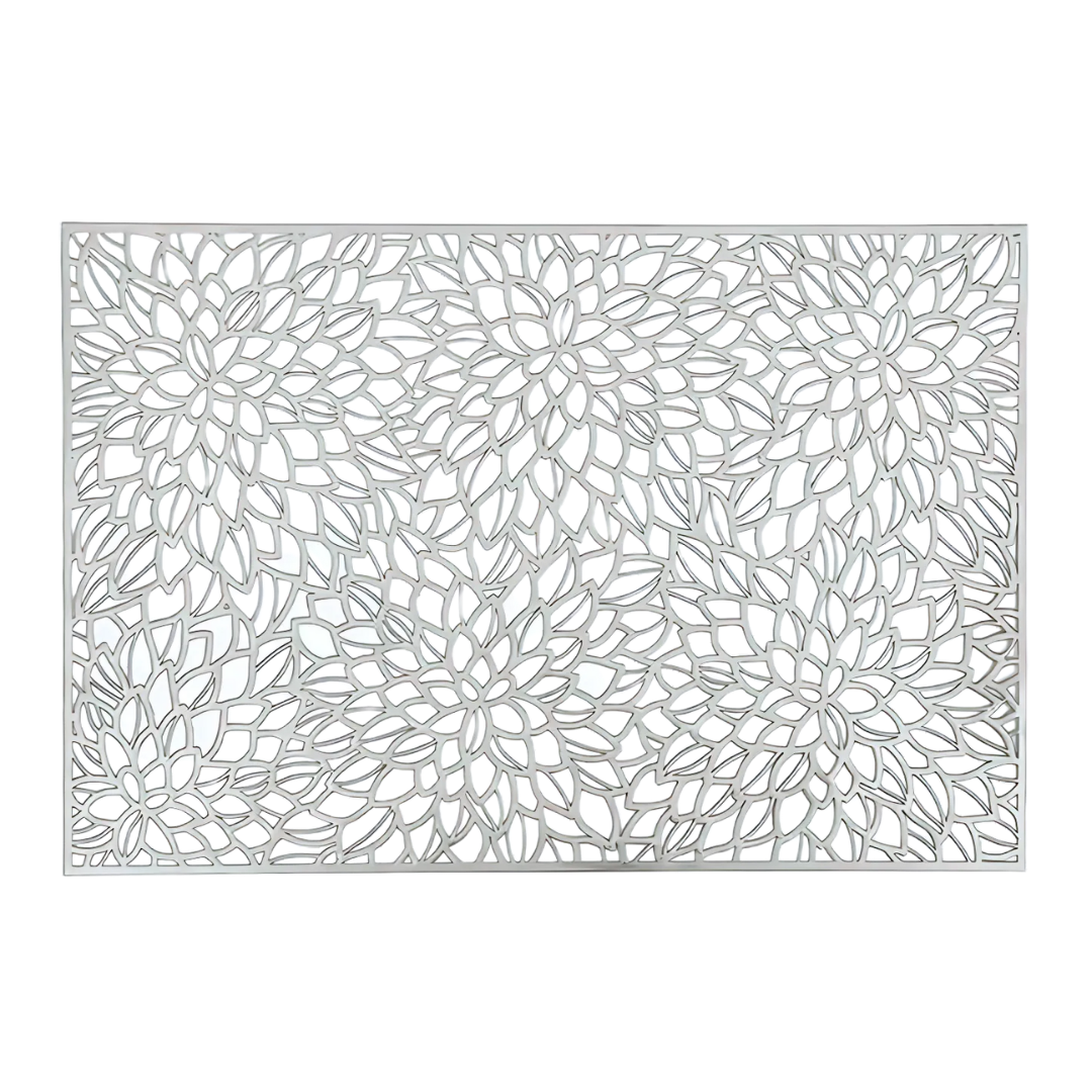 Салфетка сервировочная под горячее 2 шт. Серебристый (C059_silver)