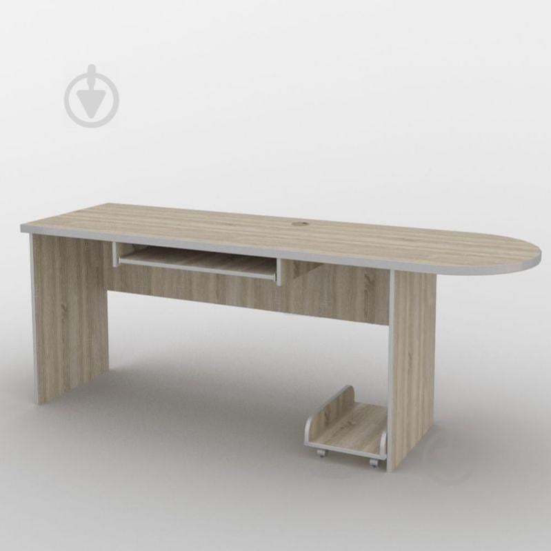 Письменный стол Тиса Мебель СМ-14/3 Ш.-2000мм Г.-600мм Дуб сонома