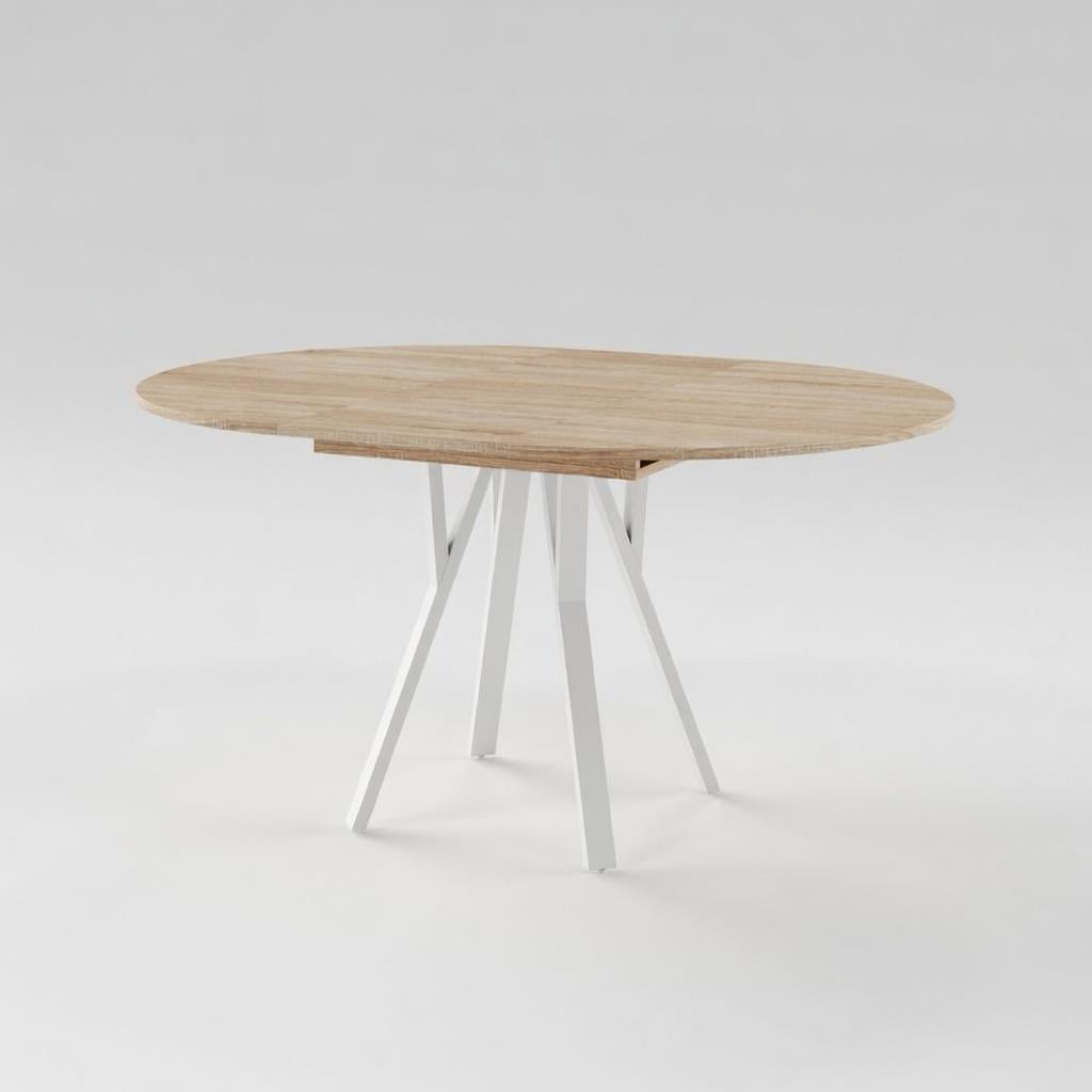 Стіл круглий LITE slide D800 розкладний 18 мм (202600038)