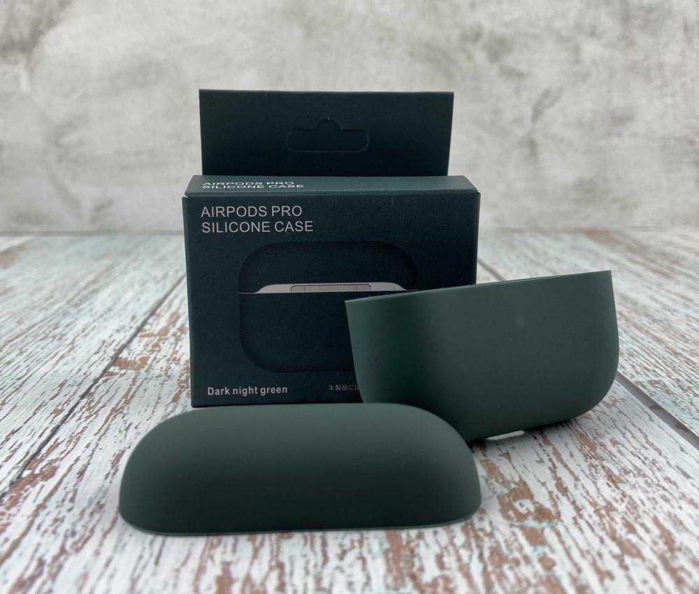 Силиконовый чехол для наушников AirPods Pro Dark Slate Grey