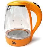 Електрочайник дисковий Promotec PM-810 скляний Помаранчевий (1451844673) - фото 5