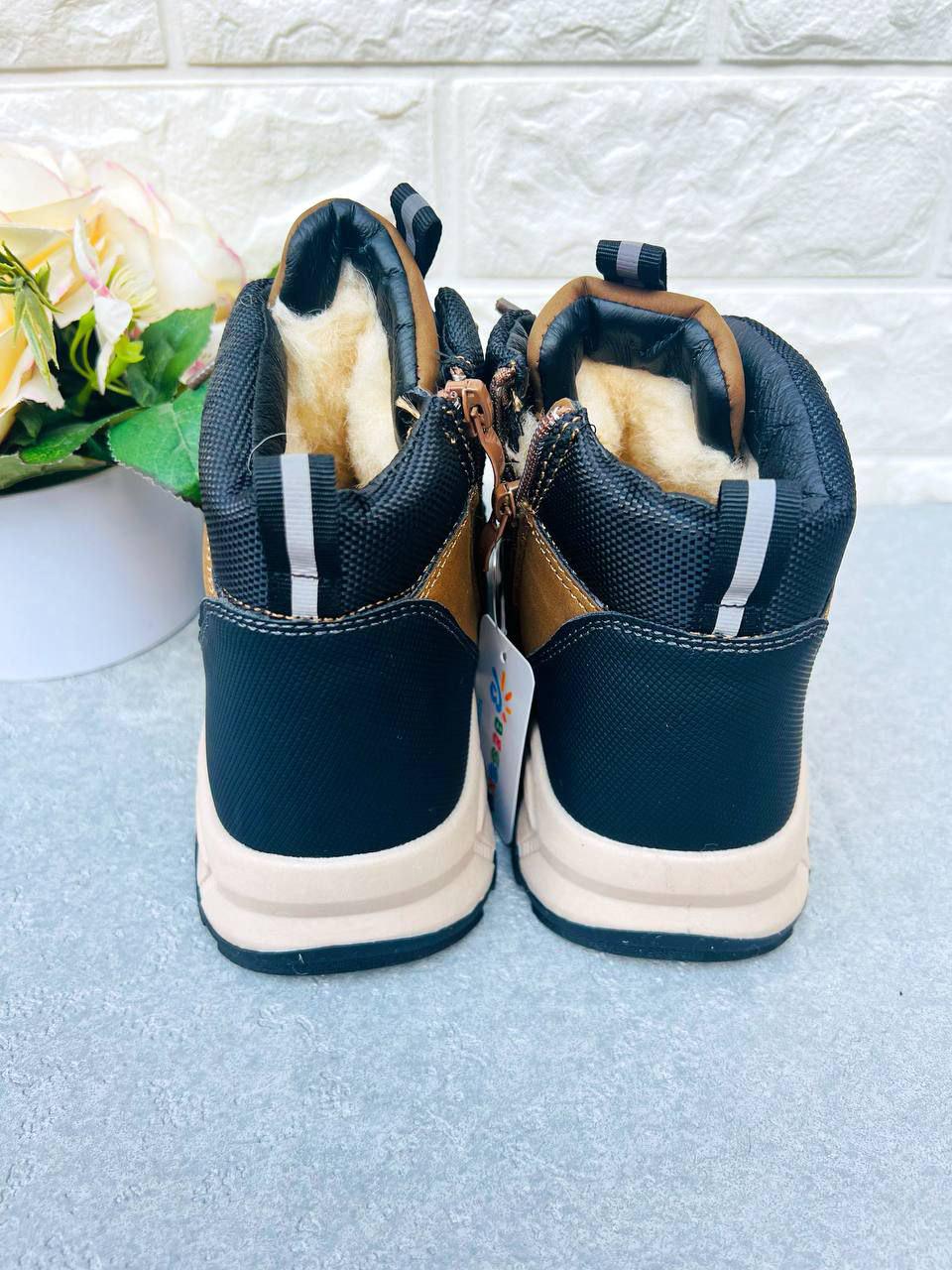 Черевики-хайтопи для хлопчика Bessky 1638 р. 40 25 см (1638-3) - фото 3