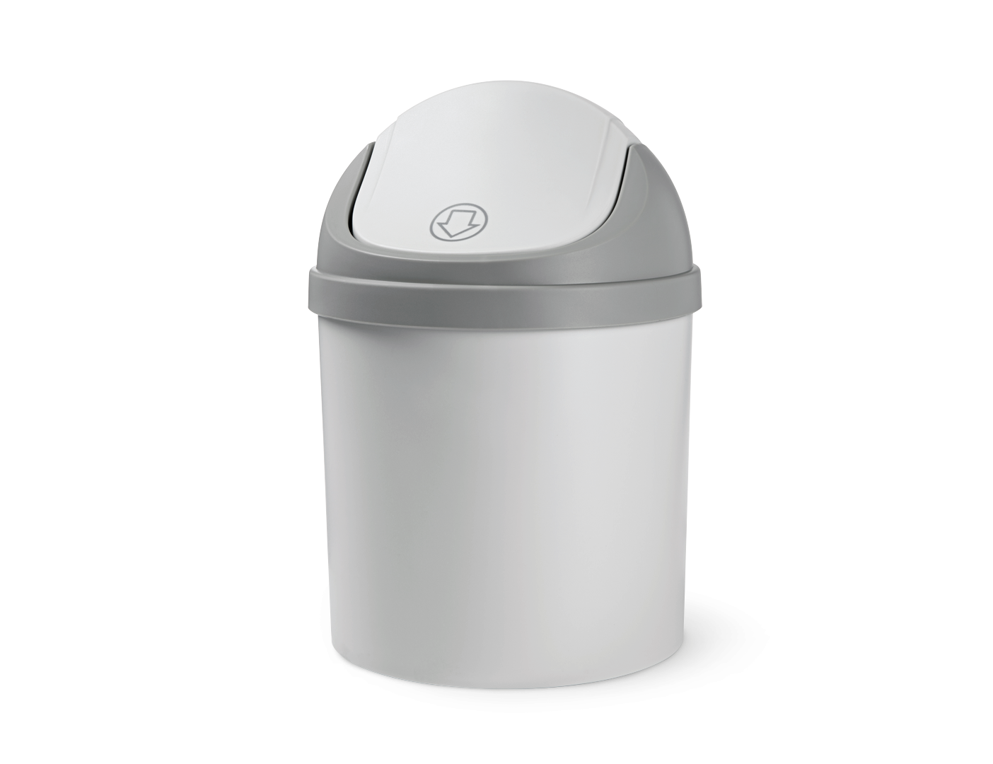 Мусорное ведро MVM BIN-10 1.6L GRAY с крышкой 1,6 л Серый (211547) - фото 3 Мусорное ведро MVM BIN-10 1.6L GRAY с крышкой 1,6 л Серый (211547) - фото 3