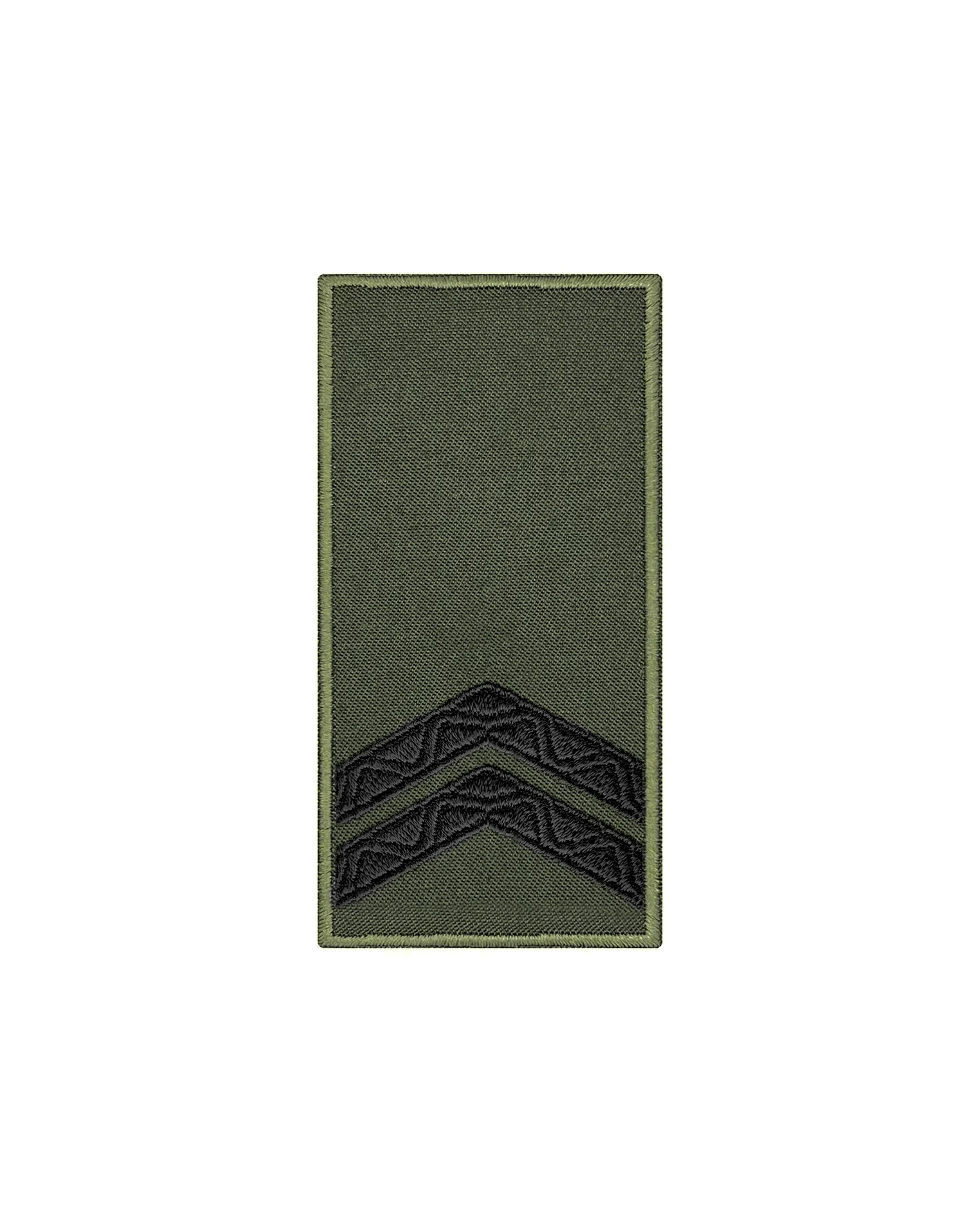 Погон капрал НГУ 10х5 см Олива/Чорний (POG.NGU-3.3)